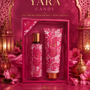 Set Yara Candy – Bruma Perfumada 250 ml + Body Lotion 236 ml