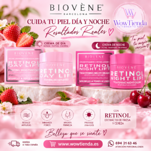 Pack Dúo Retinol BIOVÈNE – Crema de Día + Crema de Noche