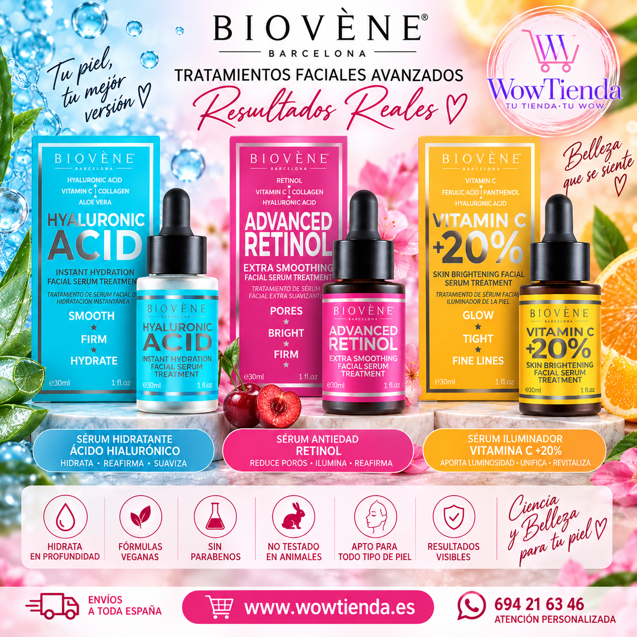 Sérum Facial BIOVÈNE 30 ml
