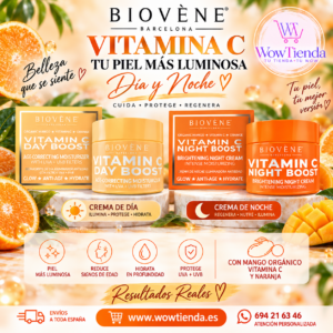 Pack Dúo Vitamina C BIOVÈNE – Crema de Día y de Noche