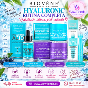 pack hyalurinico Pack Rutina Ácido Hialurónico BIOVÈNE - 4 productos