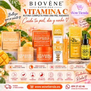 pack vitamina C Pack Rutina Vitamina C BIOVÈNE - 4 productos